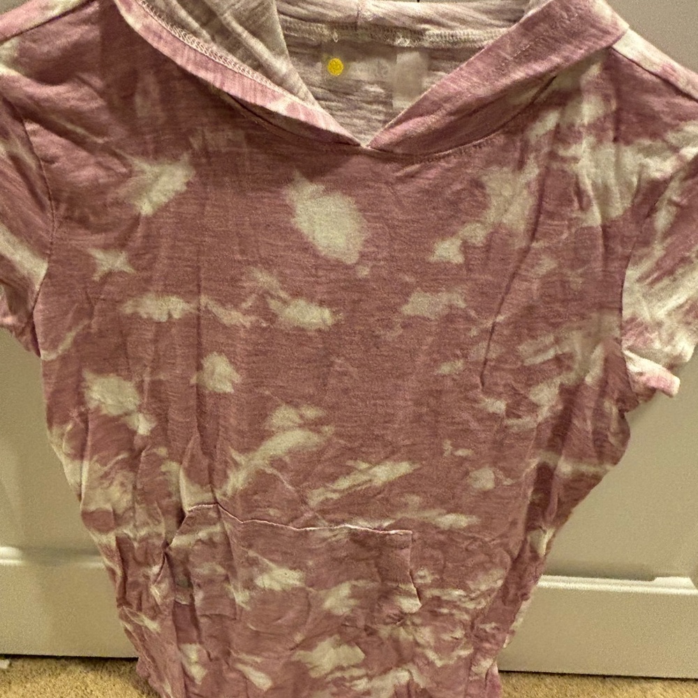 Zella Lavender Tie-Dye beach cover up